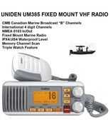 UNIDEN UM385 FIXED MOUNT VHF RADIO - With Canadian Marine Broadcast “B” ... - £99.93 GBP