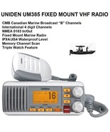 UNIDEN UM385 FIXED MOUNT VHF RADIO - With Canadian Marine Broadcast “B” ... - $174.23 CAD