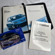 2006 Mazda 3 Owners Manual With soft black Case OEM extra books - $9.50