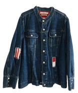 Vtg. Tommy Hilfiger Women Denim Jean Jacket Blue Button Flag Measurement... - $83.15 CAD