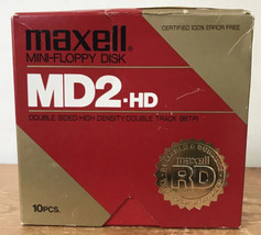 Vtg Set Lot 16 Maxell DMS Early Versions Mini-Floppy Disks - £796.87 GBP