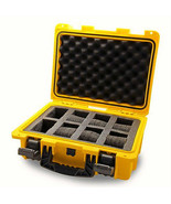 Invicta watch carrying case in bright yellow 8 slots - $145.00