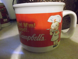 Campbell&#39;s Soup Advertising 2004 soup mug with handle - £14.16 GBP