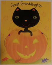 Greeting Halloween Card Great-Granddaughter &quot;Hope you have a Treat-filled&quot; - £1.18 GBP