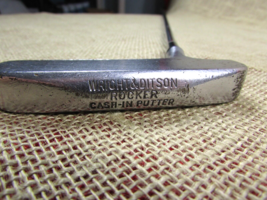 Vintage Wright &amp; Ditson Rocker Cash In putter 35.5&quot; All Orig. 2 Sided - £14.56 GBP