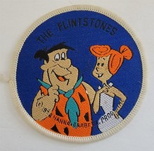 Vintage 1978 3 1/8&quot; Hanna Barbera Productions The Flintstones Embroidered Patch - £15.00 GBP