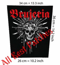 Brujeria Big Back patch Death metal grindcore hardcore DRI SOD MOD Slaye... - £19.77 GBP