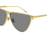 Brand New Authentic Bottega Veneta Sunglasses BV 1070 001 62mm Frame - $227.69