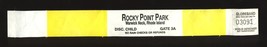 Rocky Point Amusement Park Child&#39;s Wrist Band, Warwick, Rhode Island/RI - £7.85 GBP