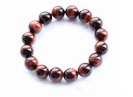 Free Shipping - perfect Natural Red  tiger eye STONE Prayer Beads charm ... - £20.29 GBP
