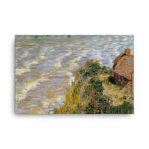Claude Monet Rising Tide at Pourville, 1882 Canvas Print - $99.00+