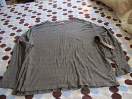 George Gray Drop Neck Long Sleeve Shirt Size 3X (54-56) Men&#39;s NEW - £15.04 GBP