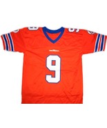 Bobby Boucher #9 The Waterboy Movie Football Jersey Orange Any Size - $54.86 CAD