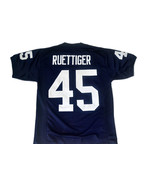 Ruettiger #45 Rudy Movie Never Quit Football Jersey Navy Blue Any Size - £31.96 GBP