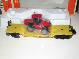 Lionel 16957 - Depressed Flat W/ERTL Tractor - 0/027 - LN- Bxd - A1B - £18.73 GBP