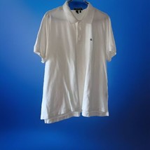 VTG Lauren Ralph Lauren RLL Logo 1X Polo Shirt Green Label White Short Sleeve - $29.40