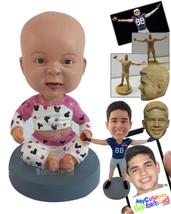 Personalized Bobblehead Nice chuby baby with adorable clothes - Parents &amp; Kids B - £71.14 GBP