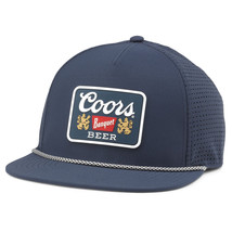 Coors Banquet Beer Blue Colorway Adjustable Hat Blue - £36.81 GBP