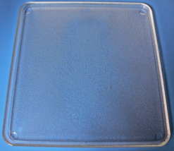 GE? 12 1/2&quot; W X 13 3/8 L&quot; Microwave Oven Glass Plate / Tray Vintage Pre-... - $1,096.97 MXN