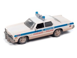 1975 Dodge Monaco &quot;Chicago Police&quot; White (Dirty Version) &quot;Blues Brothers... - $797.58 MXN
