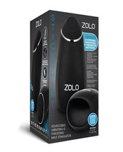 ZOLO STICKSHIFT SQUEEZABLE VIBRATING &amp; THRUSTING MALE STIMULATOR - £77.66 GBP