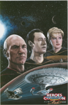 JK Woodward SIGNED Heroes Con EXC IDW Star Trek #2 Art Print #4 of 10! / Picard - £27.34 GBP