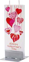 Flatyz -  Creations Butterfly Candle - Happy Valentine&#39;s Day Heart Balloons - £15.17 GBP