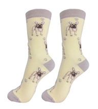 French Bulldog Dog Socks Full Body Fun Novelty Dress Casual Unisex SOX U... - $11.34