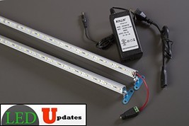 2ft + 3ft linked White LED Light for 5ft 6ft Jewelry Showcase with UL 12... - $73.49