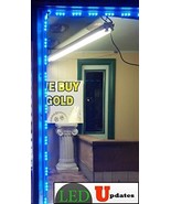 LEDupdates 40ft Storefront windows Blue LED light 5050 with UL listed po... - $103.99