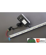 2ft Jewelry Showcase White LED Light 24 inches with UL 12v 2A Power Supply - $38.21