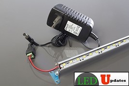 3ft Jewelry Showcase White LED Light 36 inches with UL 12v 2A Power Supp... - £39.13 GBP
