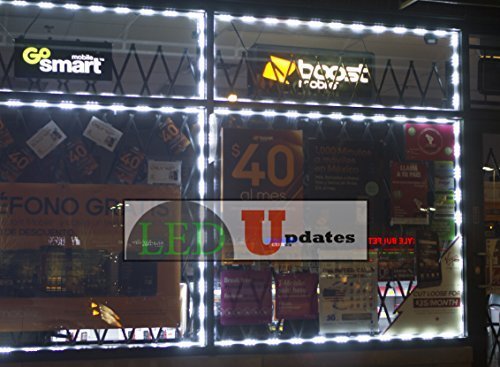 20ft Storefront 40 pieces White 5050 LED Light module Package with UL 12v 2 A...