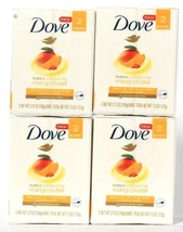 4 Packs Dove 7.5 Oz Pampering Mango Butter 2 Count Beauty Soap Bars - £22.01 GBP