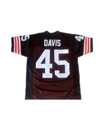 Ernie Davis Custom The Express Movie New Men Football Jersey Brown Any Size - $54.66 CAD