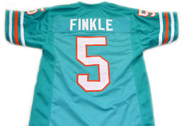 Ray Finkle #5 Ace Ventura Movie Men Football Jersey Teal Green Any Size - £27.53 GBP+