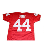 Forrest Gump #44 Movie Men Football Jersey Red Any Size - $54.86 CAD