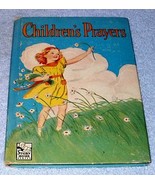 Whitman Christian Story Hour Series Book Childrens Prayers 1945 - $8.15 CAD