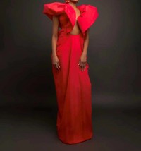 Chuks Collins Jelani Dress Coral - $2,894.00