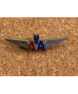 Vintage American Airlines AA Junior Pilot Flight Attendant Plastic Wings... - $4.50