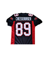 Cheeseburger #89 Mean Machine Longest Yard Movie Football Jersey Black A... - $54.86 CAD