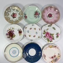 Vintage orphaned saucers of Paragon, Shelley, Elizabethan &amp; Spode - $6.84 CAD+