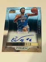 Evan Fournier Auto Rookie RC autograph signature 2012-13 Panini Prizm Knicks sp - £229.32 GBP