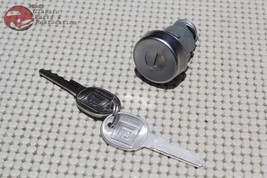 78-81 Chevy Camaro Trunk Lock Cylinder Key Set Kit Round Oval Head Keys - £24.41 GBP