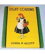 Louisa M Alcott Book Eight Cousins Retold by Viola Lowe 1938 Book - €5,15 EUR