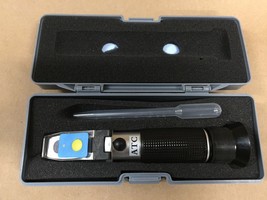 0-32% ATC Brix, Oechsle, KMW Refractometer Wine Beer - w/ Lighted Daylig... - £30.40 GBP