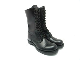 Corcoran Women&#39;s 10&quot; Original Leather Jump Uniform Boots 1515 Black Size 4M - $113.99