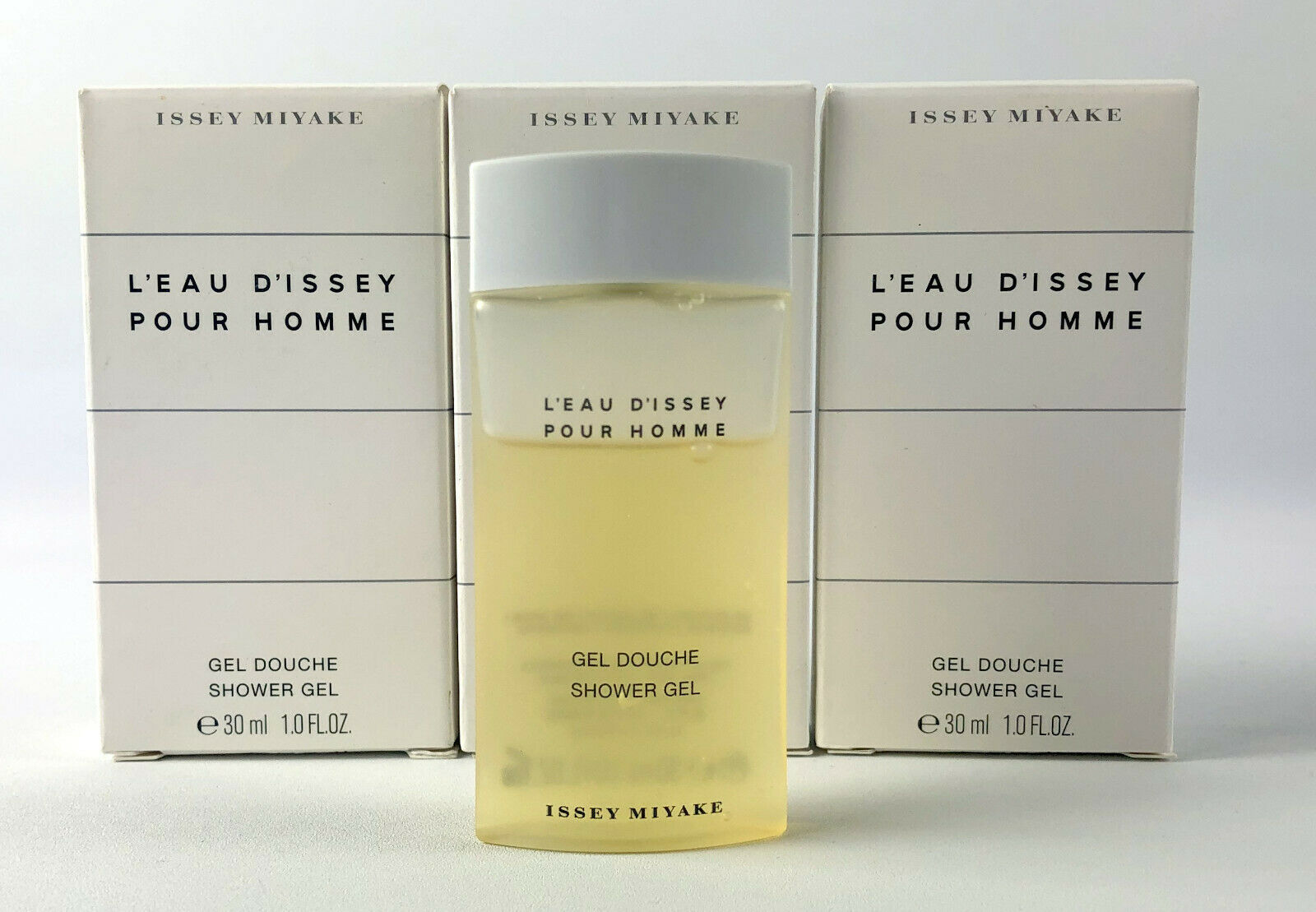 (3) Issey Miyake L'EAU D'ISSEY Pour Homme Shower Gel 1 oz (30 ml) - $34.64