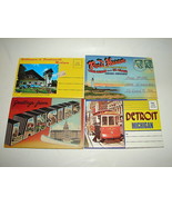 3 1950-70s Michigan Souvenir Postcard Folder Photo Sets - €11,45 EUR