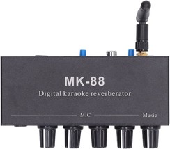 Digital Reverberator 5.0 Stereo Audio Receiver Amplifier Digital Karaoke - £32.84 GBP